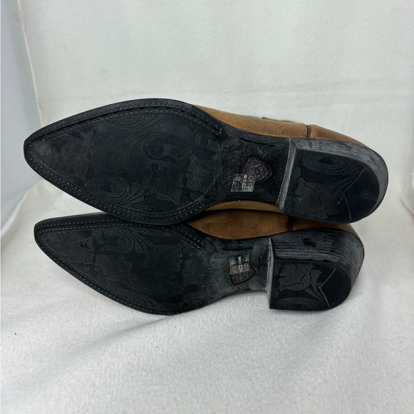 Ariat Brown Leather Heritage Western JToe Boots 10009514 Womens sz 8B - Picture 5 of 8